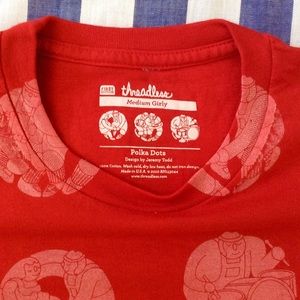 Threadless Polka Dots T-shirt (Medium)